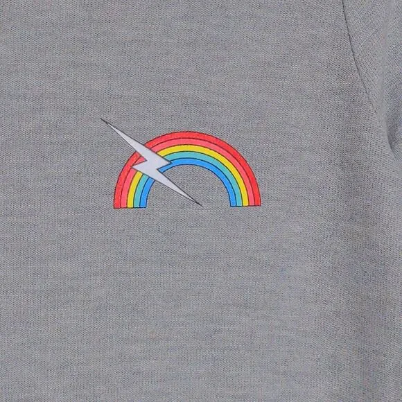 Chaser Rainbow Bolt Cozy Pullover - Size S - NWT - Picture 3 of 11